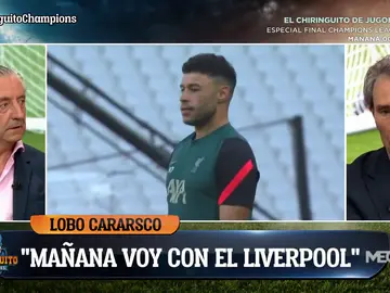 Lobo Carrasco: "Mañana voy con el Liverpool" Lobo Carrasco: "Mañana voy con el Liverpool"