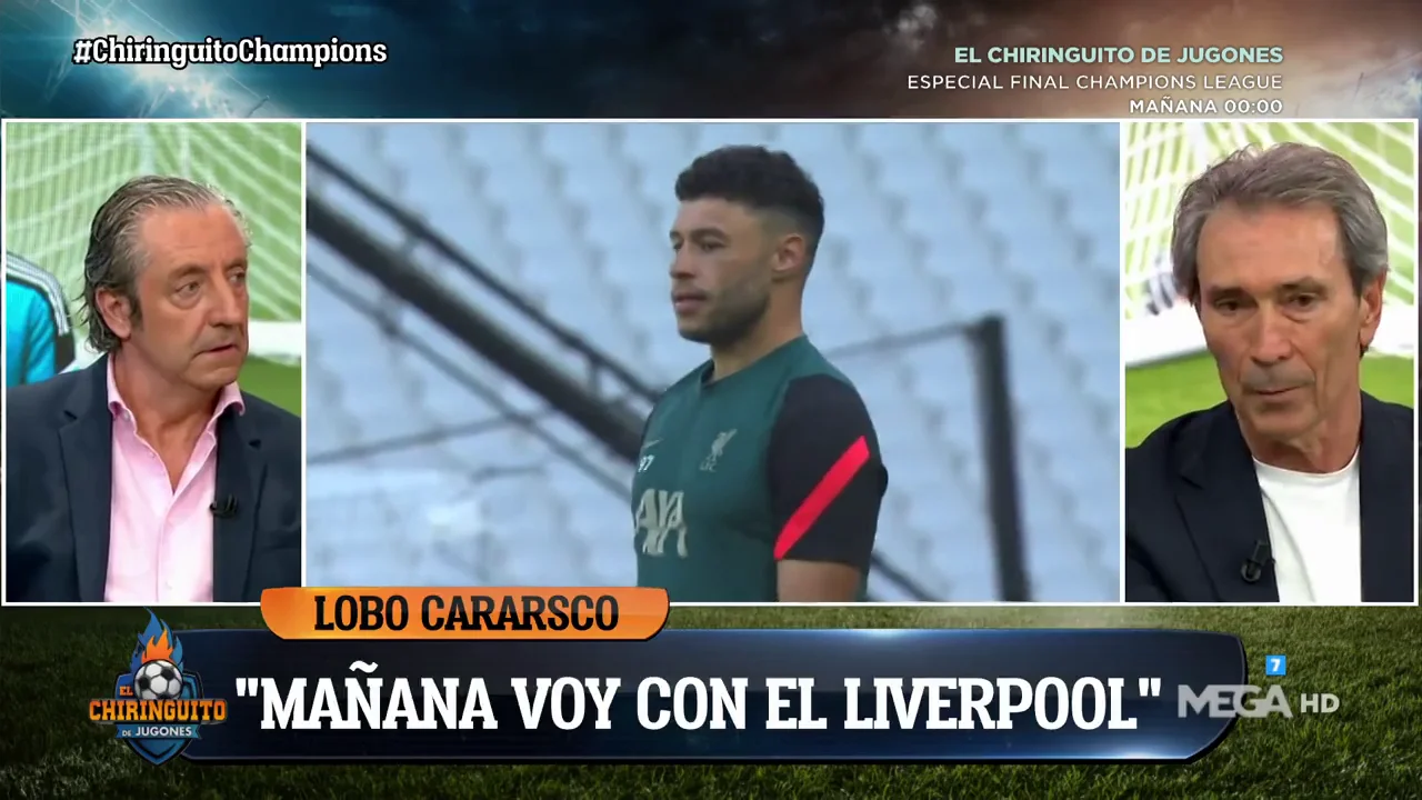 Lobo Carrasco: "Mañana voy con el Liverpool" Lobo Carrasco: "Mañana voy con el Liverpool"