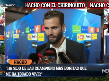 Nacho: "Ha sido de las Champions más bonitas que he vivido"