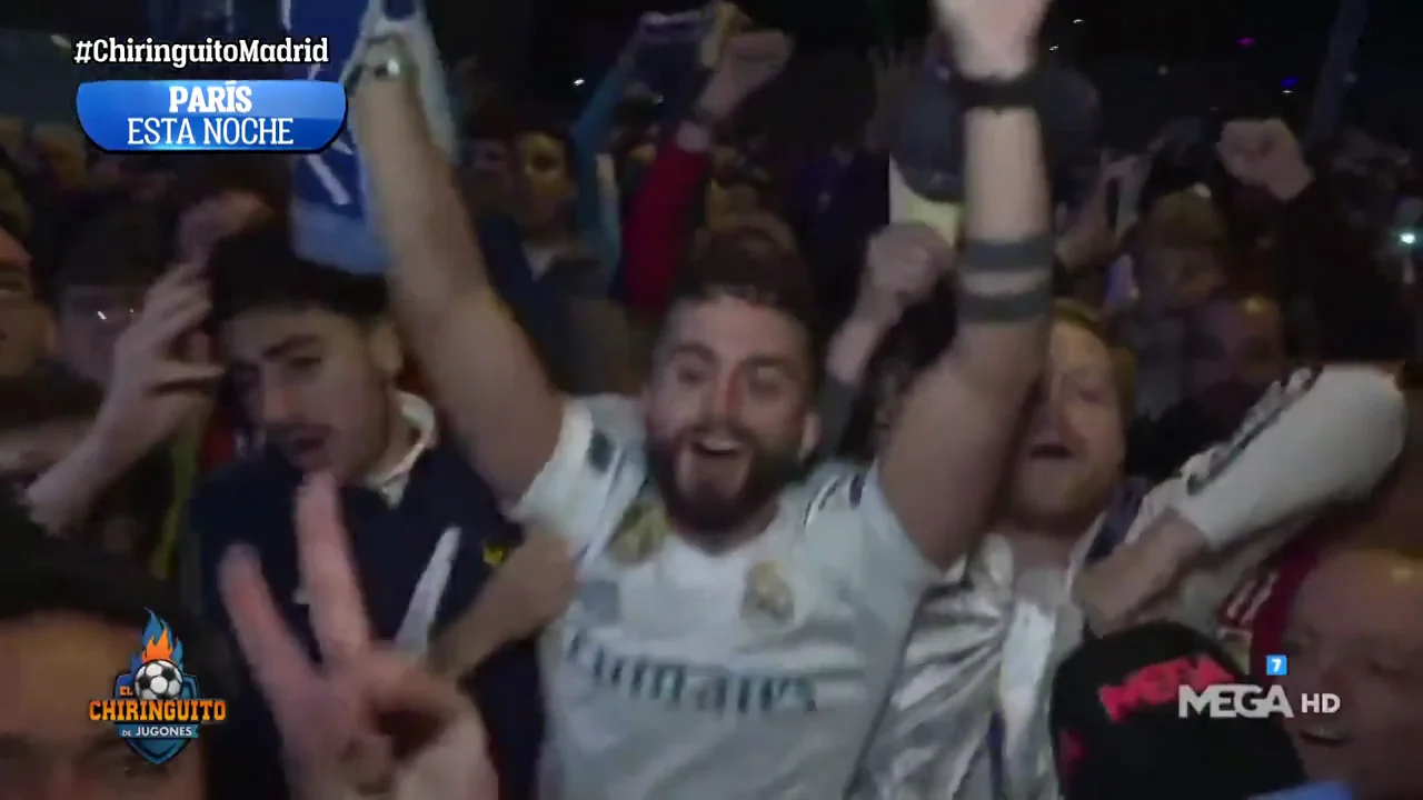 El madridismo celebra la Champions