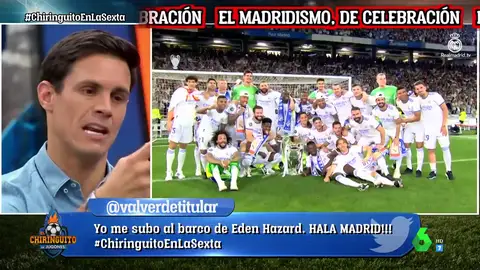 Edu Aguirre: "No hay ningún jugador que merezca más la Champions que Vinicius" Edu Aguirre: "No hay ningún jugador que merezca más la Champions que Vinicius"