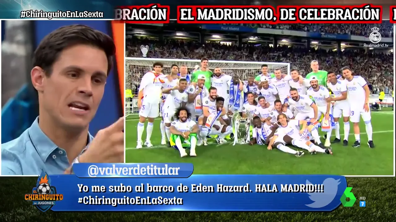 Edu Aguirre: "No hay ningún jugador que merezca más la Champions que Vinicius" Edu Aguirre: "No hay ningún jugador que merezca más la Champions que Vinicius"
