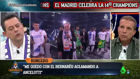 Tomás Roncero: "Con Ancelotti estoy tranquilo" Tomás Roncero: "Con Ancelotti estoy tranquilo"