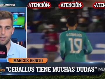Marcos Benito: "Ceballos tiene muchas dudas sobre su futuro"