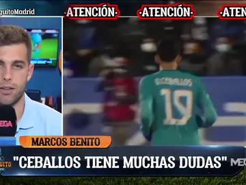 Marcos Benito: "Ceballos tiene muchas dudas sobre su futuro" Marcos Benito: "Ceballos tiene muchas dudas sobre su futuro"