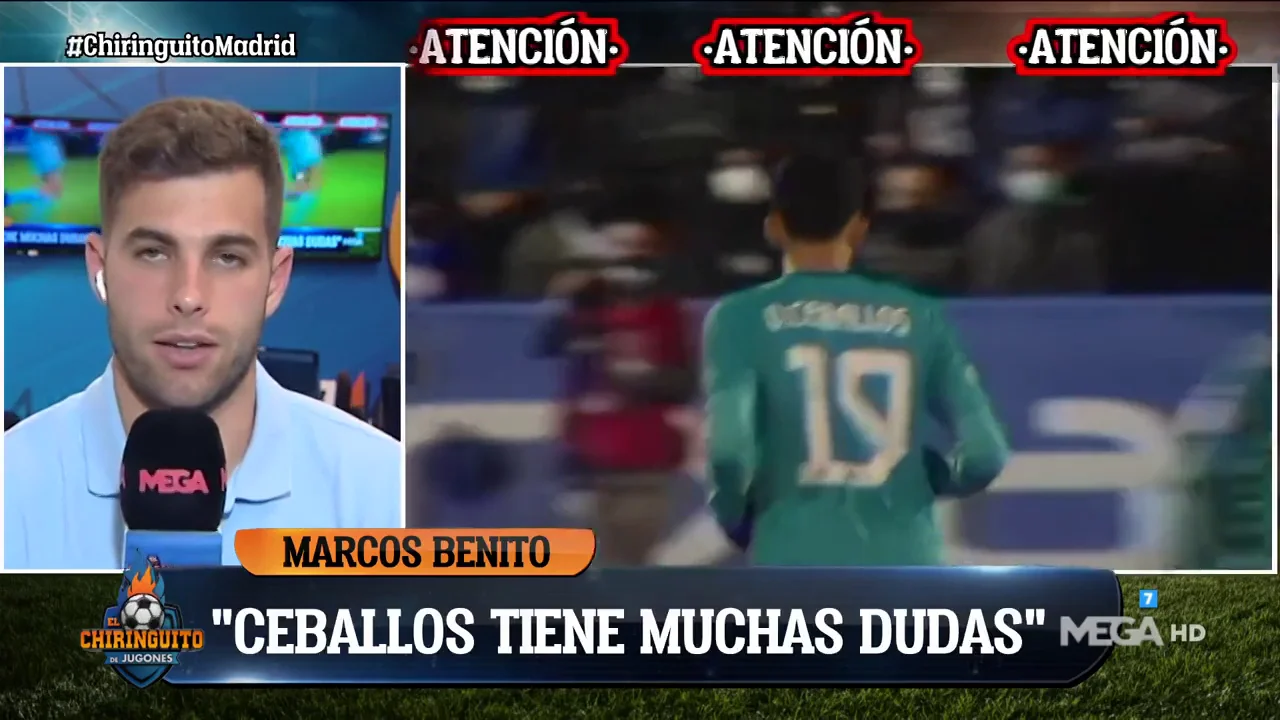 Marcos Benito: "Ceballos tiene muchas dudas sobre su futuro" Marcos Benito: "Ceballos tiene muchas dudas sobre su futuro"