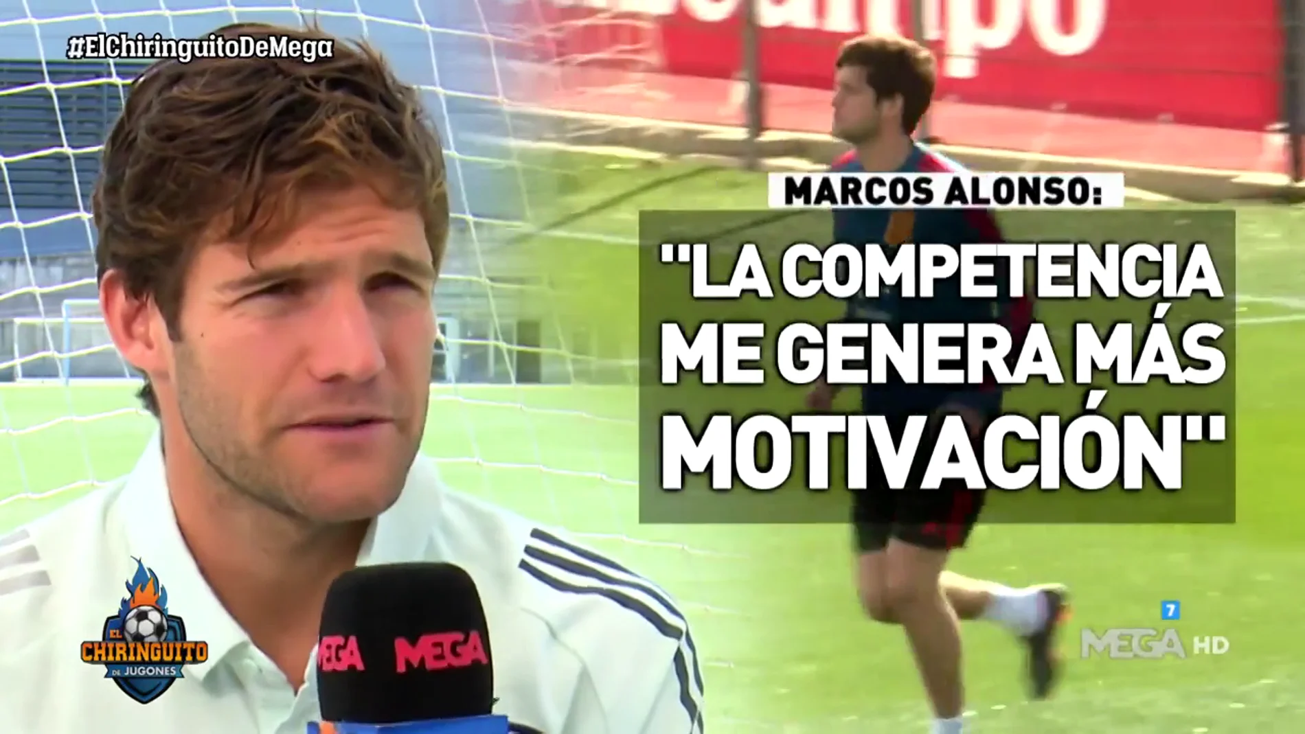 Marcos Alonso: "Hay que darle mérito al Madrid"