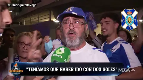 La afición del Tenerife, confiada para la vuelta... La afición del Tenerife, confiada para la vuelta...