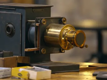 Linterna de principios del siglo XX Linterna de principios del siglo XX