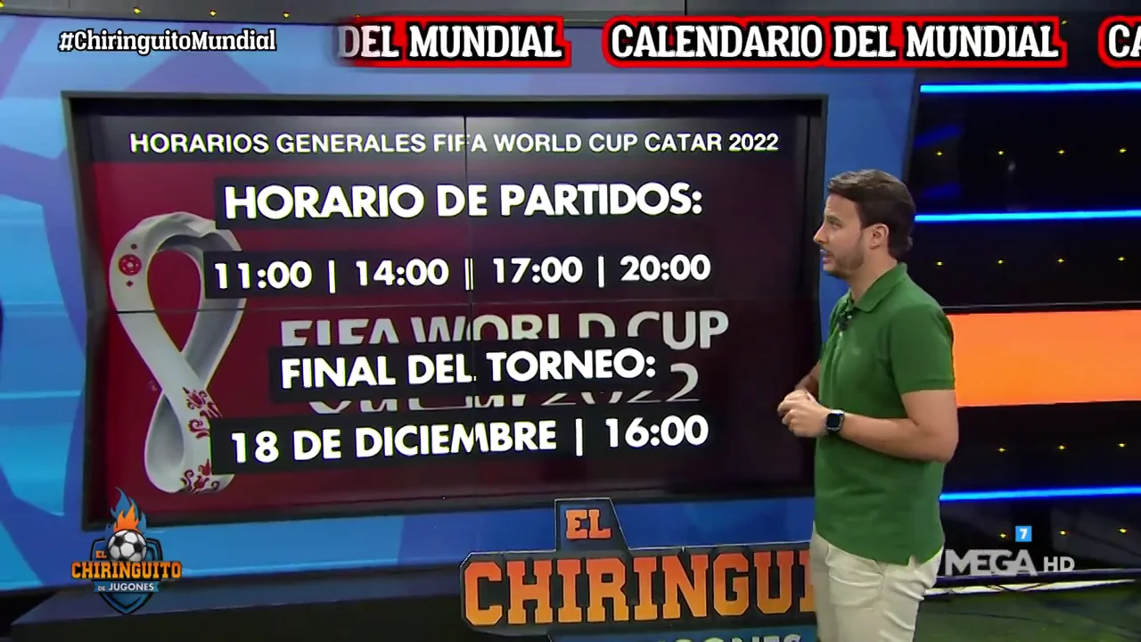 &iexcl;Ya hay calendario de Catar 2022!