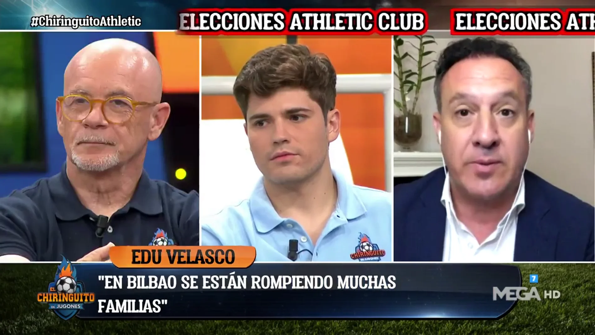 Edu Velasco: "Ser presidente del Athletic es más importante que ser alcalde"