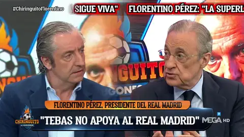 Florentino Pérez: "Me siento perjudicado por Tebas" Florentino Pérez: "Me siento perjudicado por Tebas"