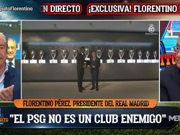 Florentino Pérez: &quot;Mbappé le dijo a Tchouaméni que si quería ir al PSG&quot;