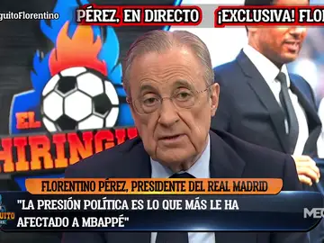 Florentino Pérez: &quot;¿Zidane al PSG? Es un hombre del Real Madrid&quot;