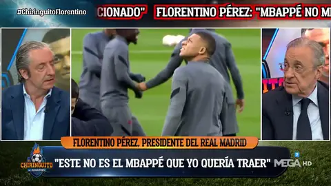 Florentino Pérez: "Este Mbappé no es mi Mbappé" Florentino Pérez: "Este Mbappé no es mi Mbappé"