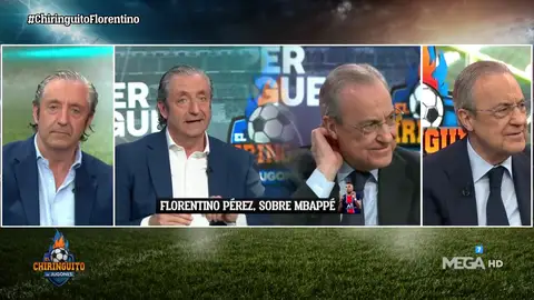 Florentino reacciona al "tranquilo" Florentino reacciona al "tranquilo"