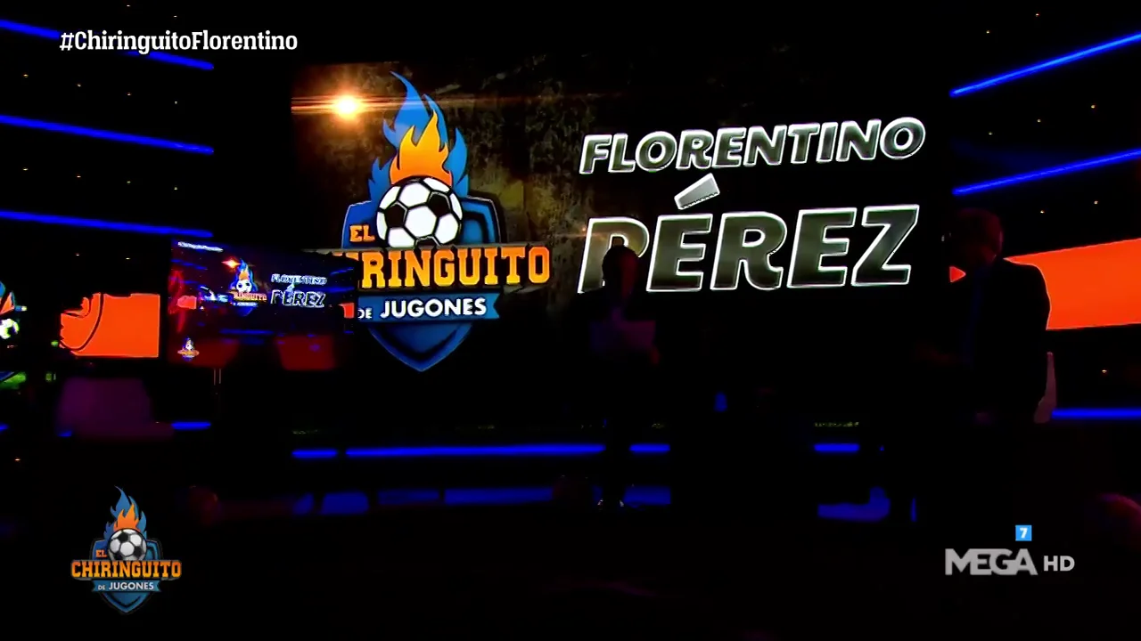 Florentino P&eacute;rez y el tic-tac en El Chiringuito