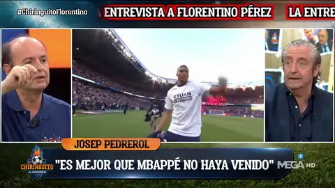 Josep Pedrerol: "Es mejor que Mbappé no haya venido al Real Madrid" Josep Pedrerol: "Es mejor que Mbappé no haya venido al Real Madrid"