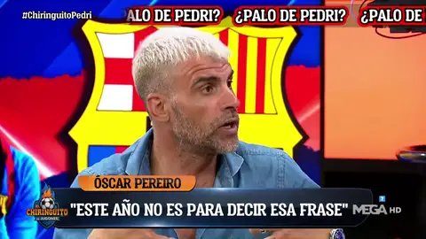 El 'palo' de Pereiro a Pedri El 'palo' de Pereiro a Pedri