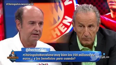 "El que haya convencido a Lewandowski para venir al Barça le ha hipnotizado" "El que haya convencido a Lewandowski para venir al Barça le ha hipnotizado"