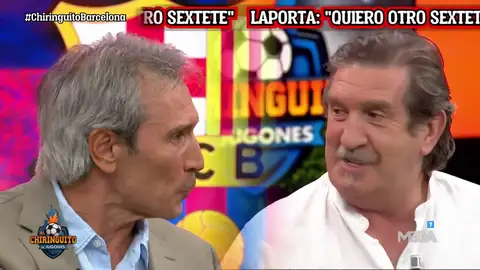 Brutal cara a cara entre Lobo Carrasco e Iñaki Cano por las Champions y el Sextete Brutal cara a cara entre Lobo Carrasco e Iñaki Cano por las Champions y el Sextete