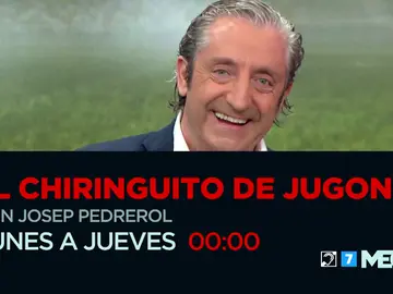 El 8 de agosto vuelve a Mega la mejor tertulia deportiva con 'El chiringuito' El 8 de agosto vuelve a Mega la mejor tertulia deportiva con 'El chiringuito'