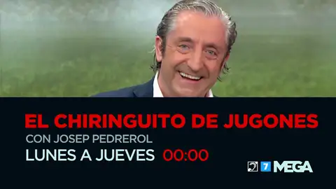 El 8 de agosto vuelve a Mega la mejor tertulia deportiva con 'El chiringuito' El 8 de agosto vuelve a Mega la mejor tertulia deportiva con 'El chiringuito'