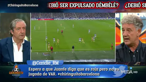 Dembélé pudo ser expulsado Dembélé pudo ser expulsado