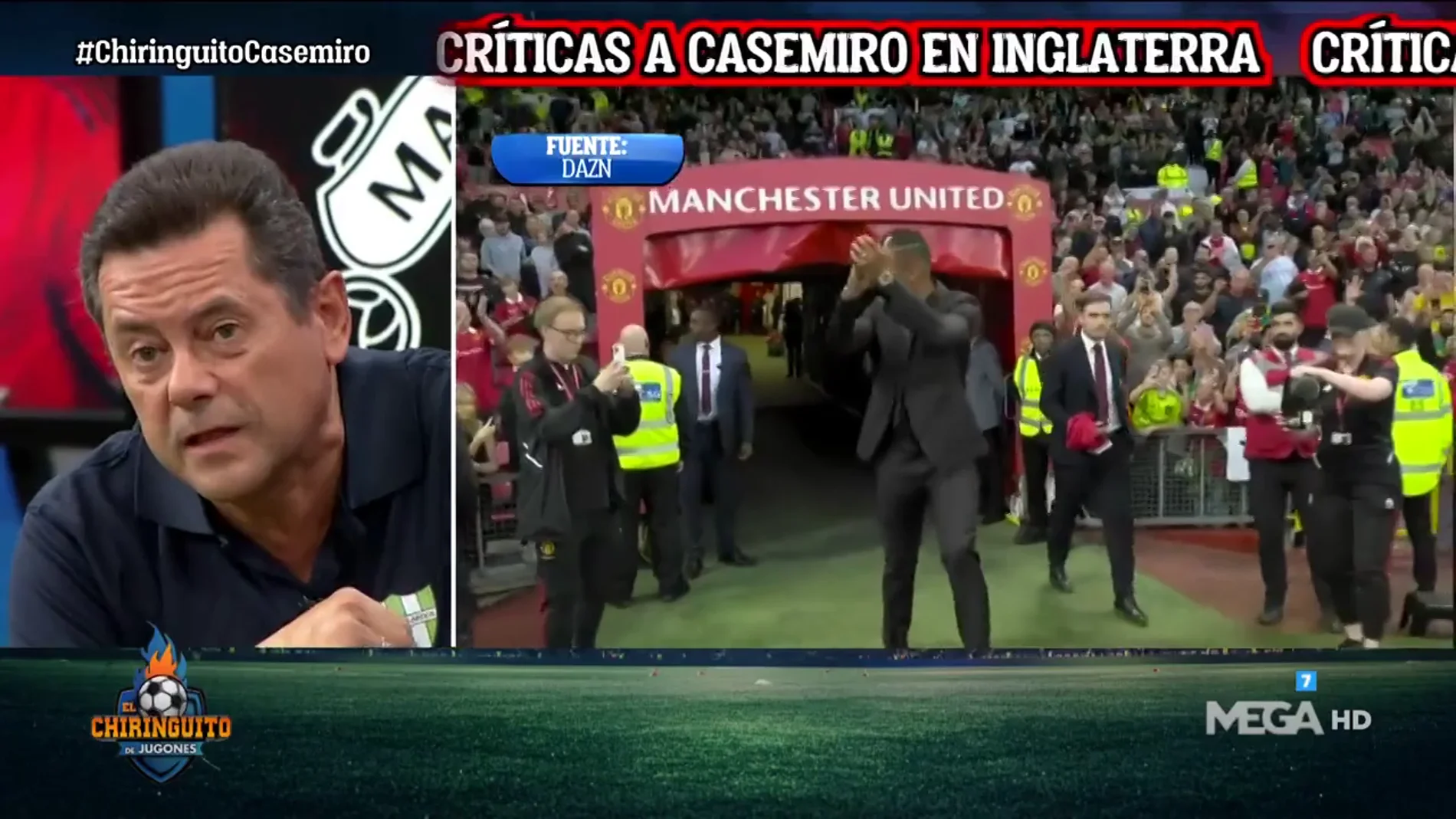 "Casemiro se va al United a levantarlo"