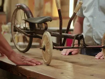 Dominico arregla un kart con más de 60 años de historia Dominico arregla un kart con más de 60 años de historia