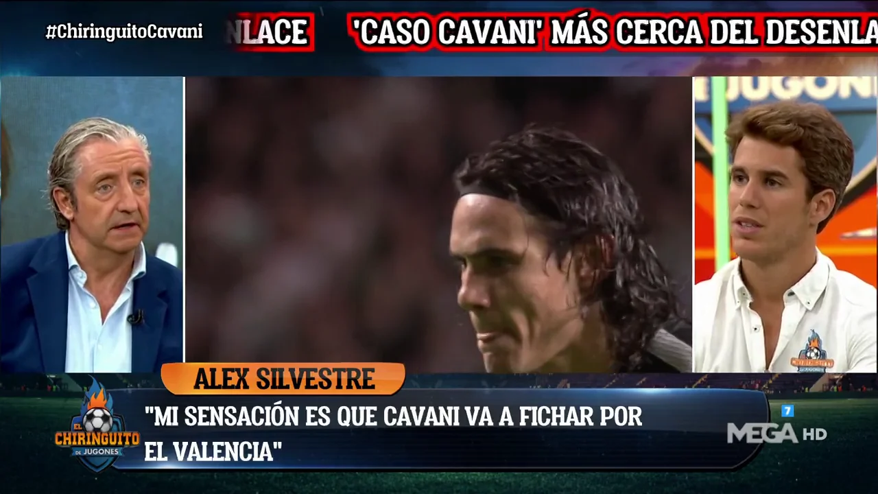 "El Valencia va a comunicarle a Cavani que le quieren fichar ya" "El Valencia va a comunicarle a Cavani que le quieren fichar ya"