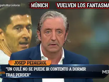 Josep Pedrerol no da crédito con la felicidad culé Josep Pedrerol no da crédito con la felicidad culé