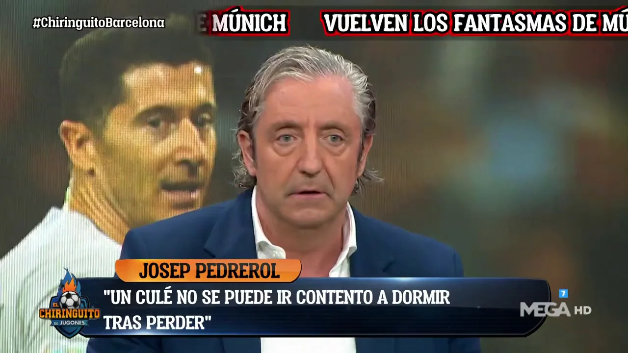 Josep Pedrerol no da crédito con la felicidad culé Josep Pedrerol no da crédito con la felicidad culé