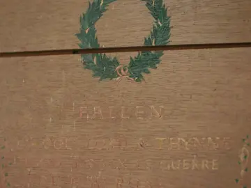 Un tablón exclusivo de la Primera Guerra Mundial Un tablón exclusivo de la Primera Guerra Mundial