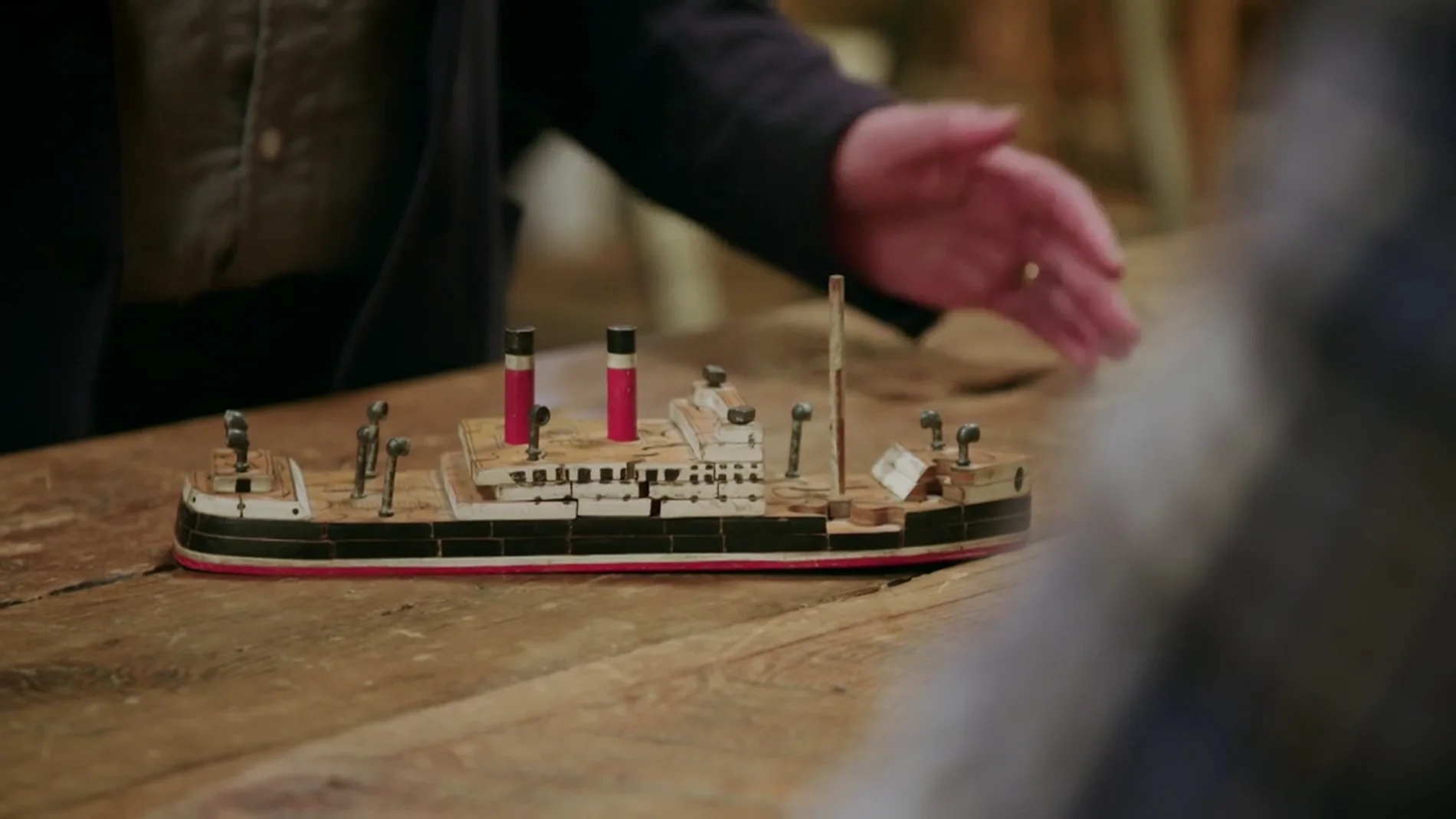 Un puzzle en forma de barco nunca fue terminado