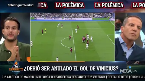 Polémica con el gol de Vinicius Polémica con el gol de Vinicius