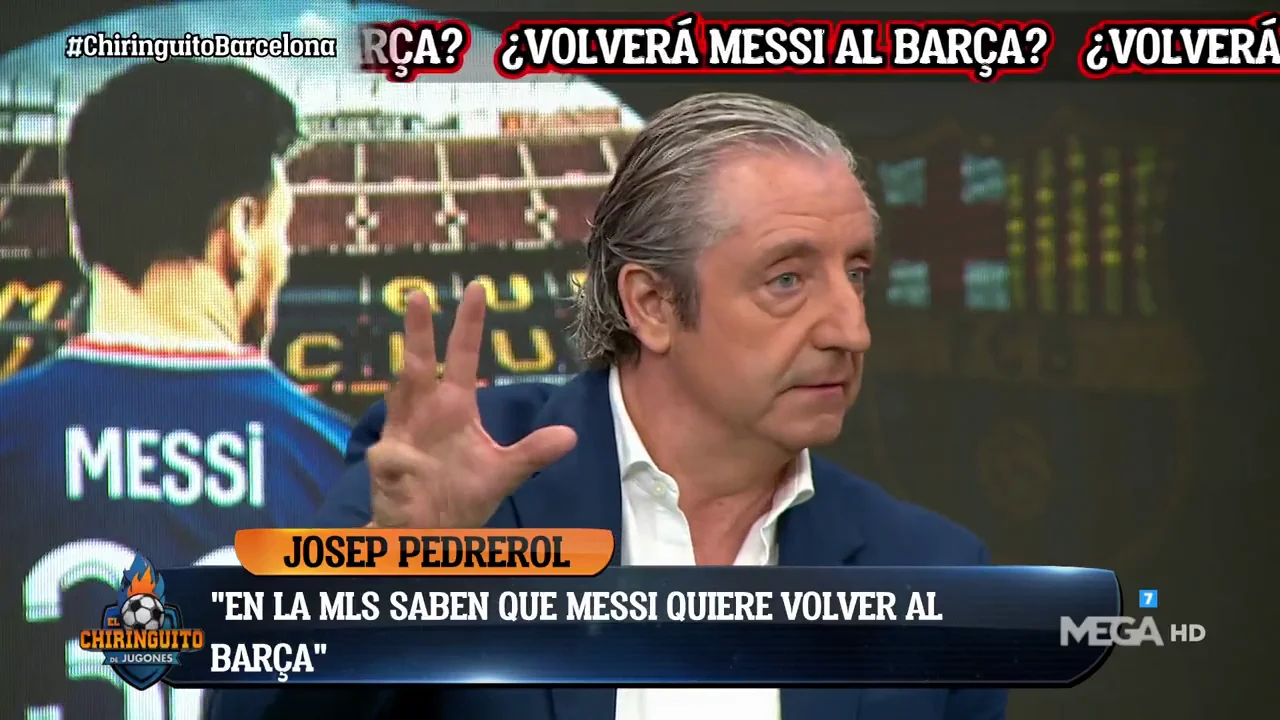 Pedrerol avisa que dar&aacute; informaci&oacute;n sobre Messi