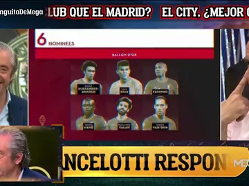Soria sorprende: "No estoy de acuerdo con el Balón de Oro a Benzema" Soria sorprende: "No estoy de acuerdo con el Balón de Oro a Benzema"