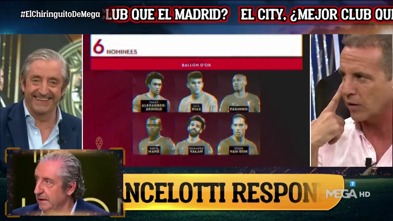 Soria sorprende: "No estoy de acuerdo con el Balón de Oro a Benzema" Soria sorprende: "No estoy de acuerdo con el Balón de Oro a Benzema"