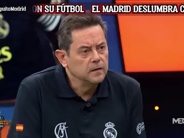 Roncero, eufórico tras la victoria del Real Madrid Roncero, eufórico tras la victoria del Real Madrid