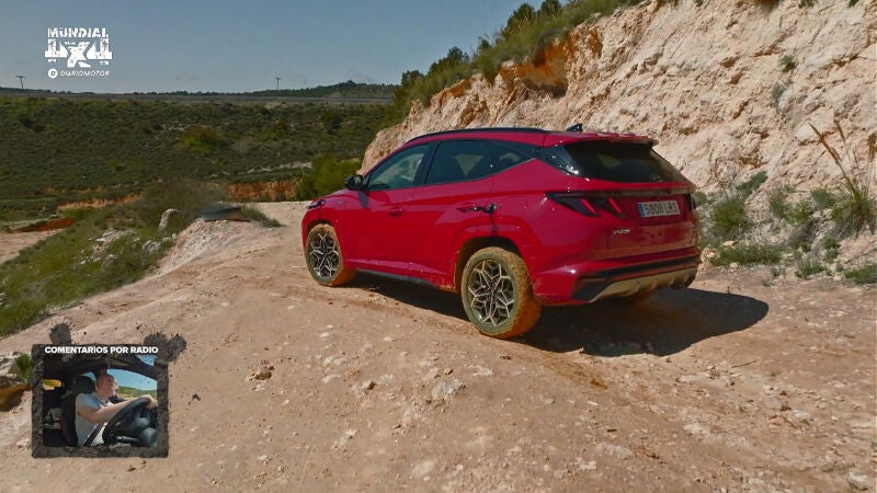 ¿Cómo se defenderá el Hyundai Tucson en esta pendiente tan pedregosa?