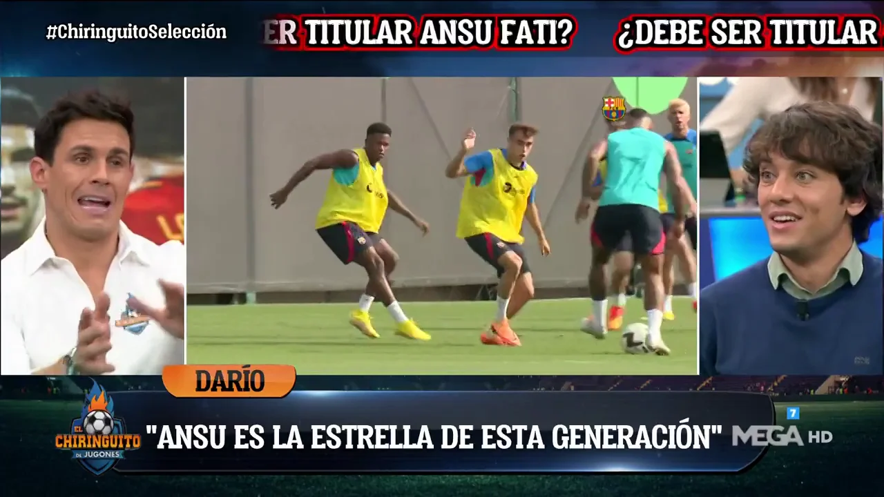 cara a cara entre Darío y Edu cara a cara entre Darío y Edu