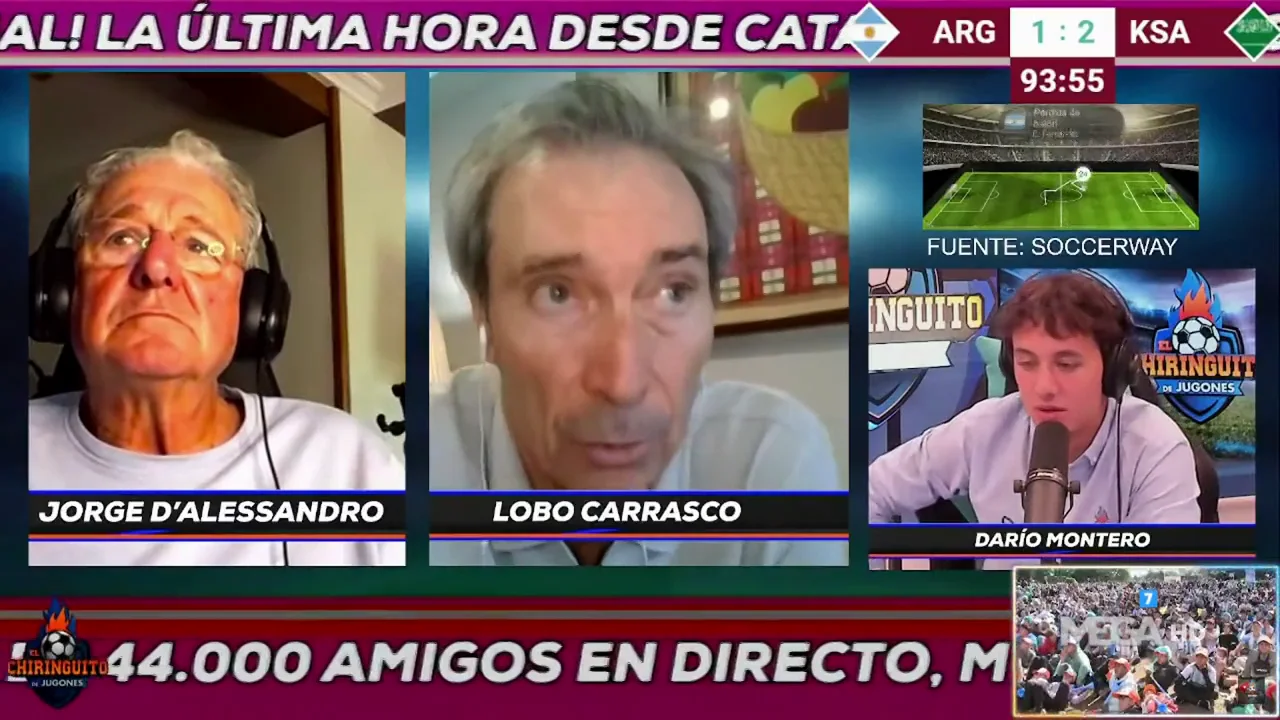 Vive el Mundial, con en El Chiringuito