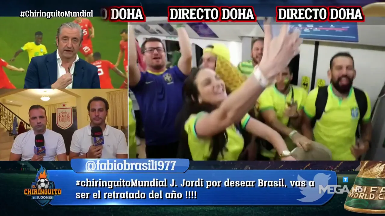Encuesta de Juanfe Sanz en Doha Encuesta de Juanfe Sanz en Doha