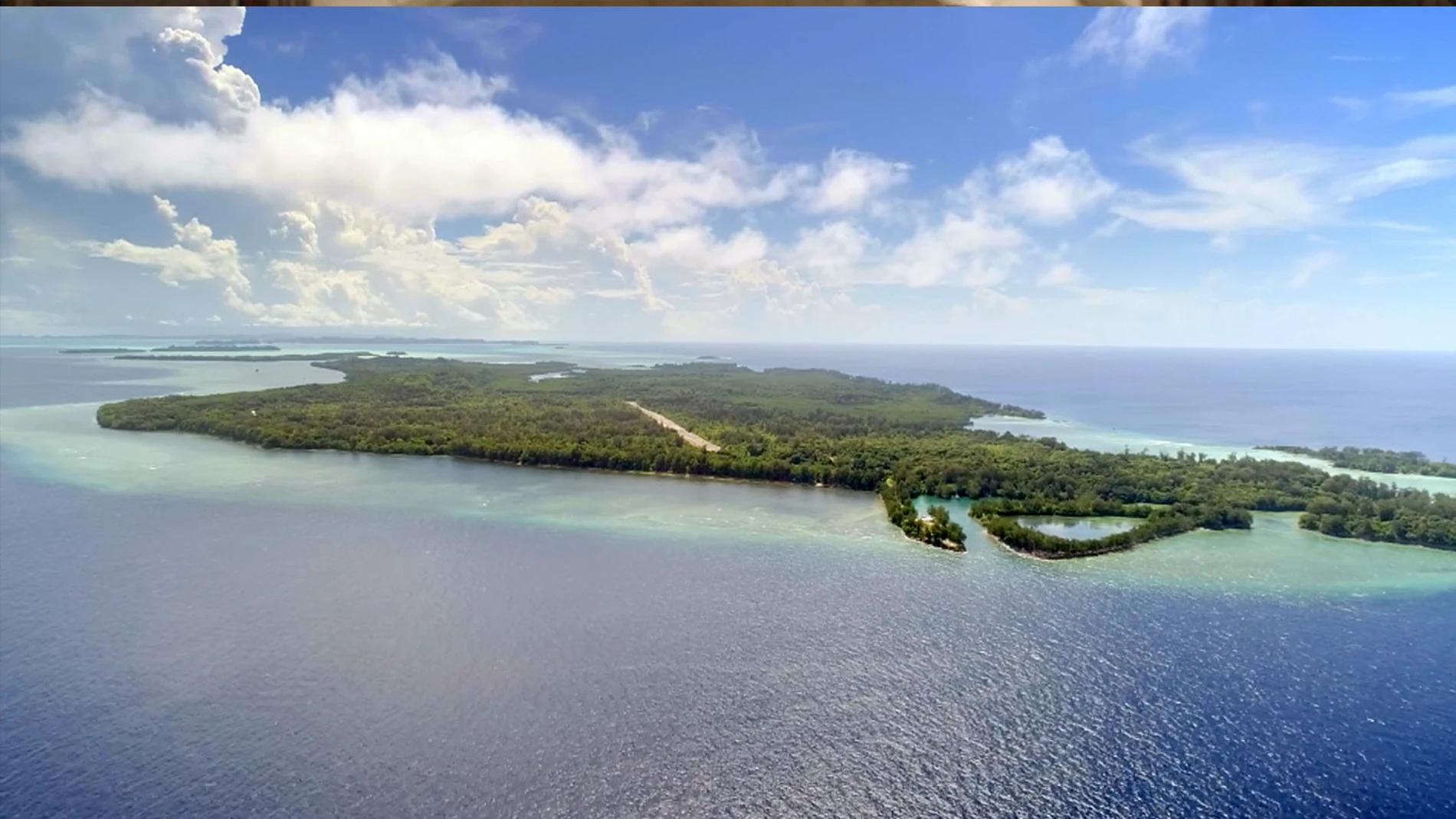 Isla de Peleliu, en Palau