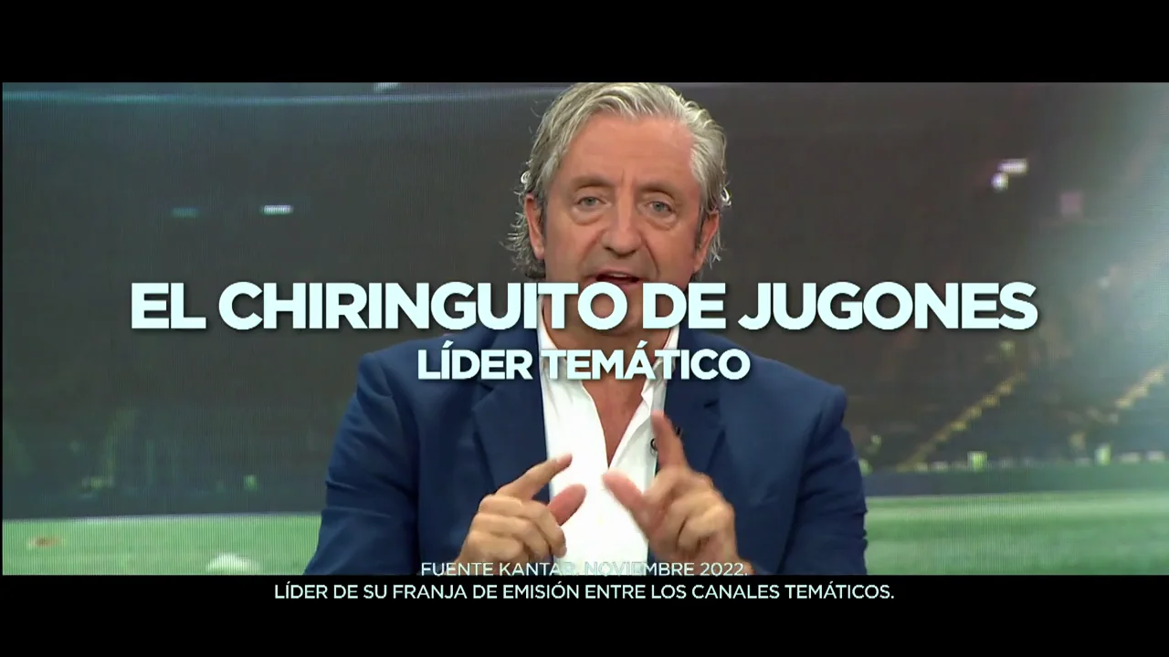 Mega (1,2%) sigue líder con 'El Chiringuito', en su mes más visto desde mayo Mega (1,2%) sigue líder con 'El Chiringuito', en su mes más visto desde mayo