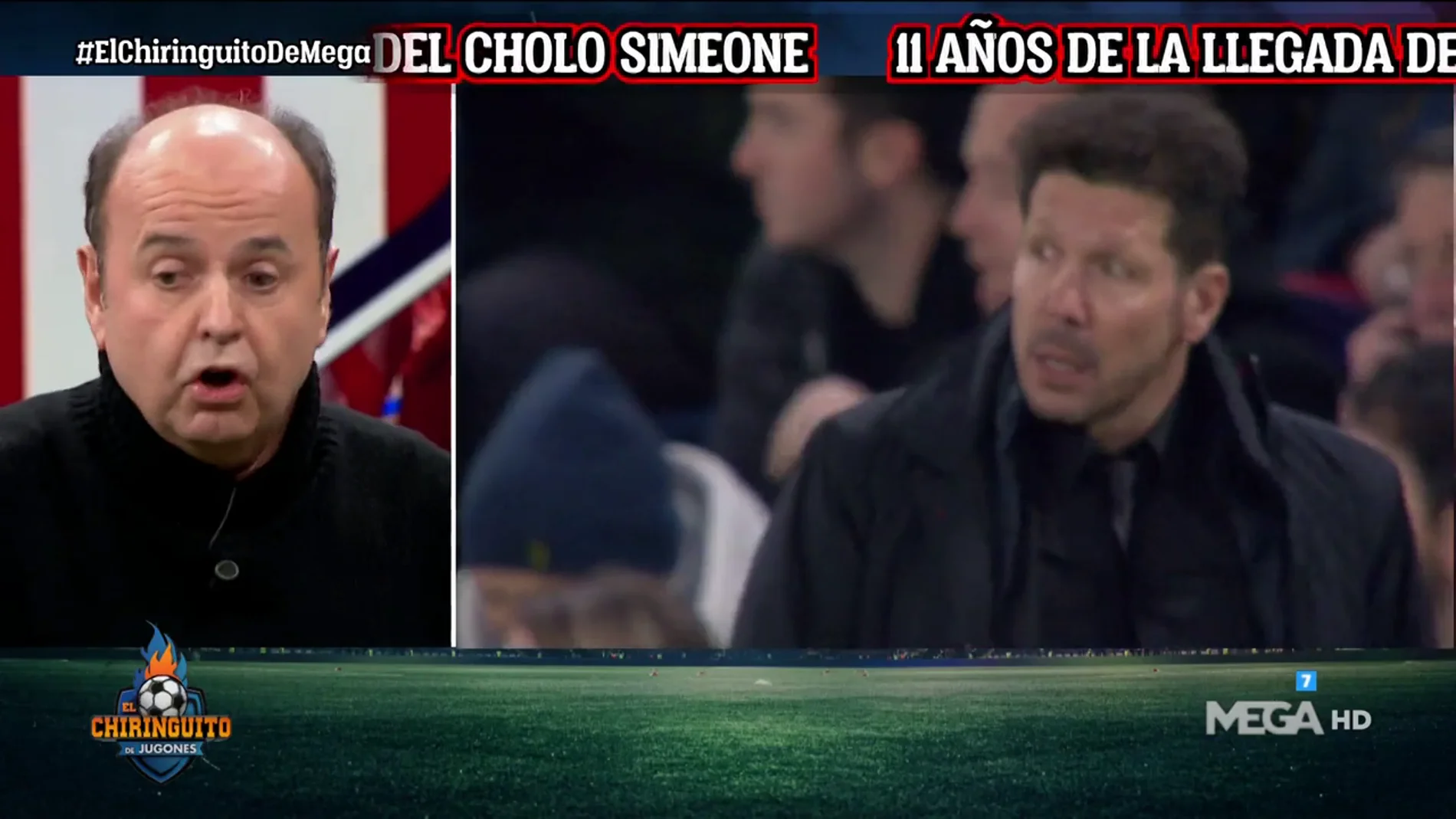 "En el Madrid o en el Barça, Simeone dura un mes"