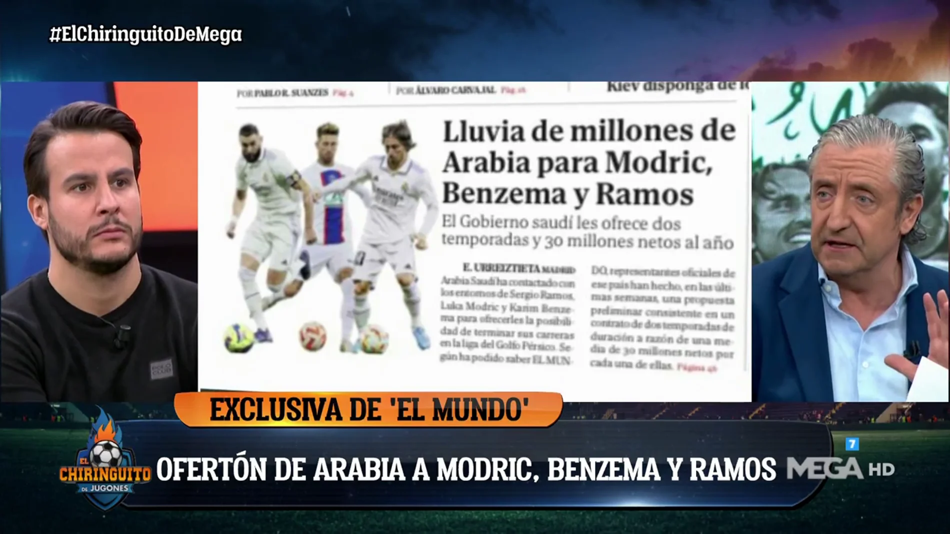 Arabia Saudí tiente a Benzema, Modric y Ramos