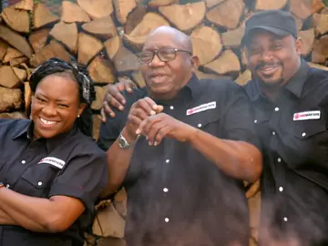 Una familia en Maestros de la parrilla Una familia en Maestros de la parrilla