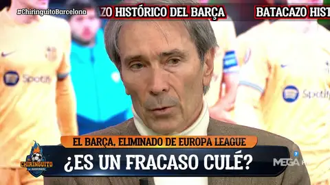 La tranquilidad de Lobo Carrasco en medio de la tormenta La tranquilidad de Lobo Carrasco en medio de la tormenta